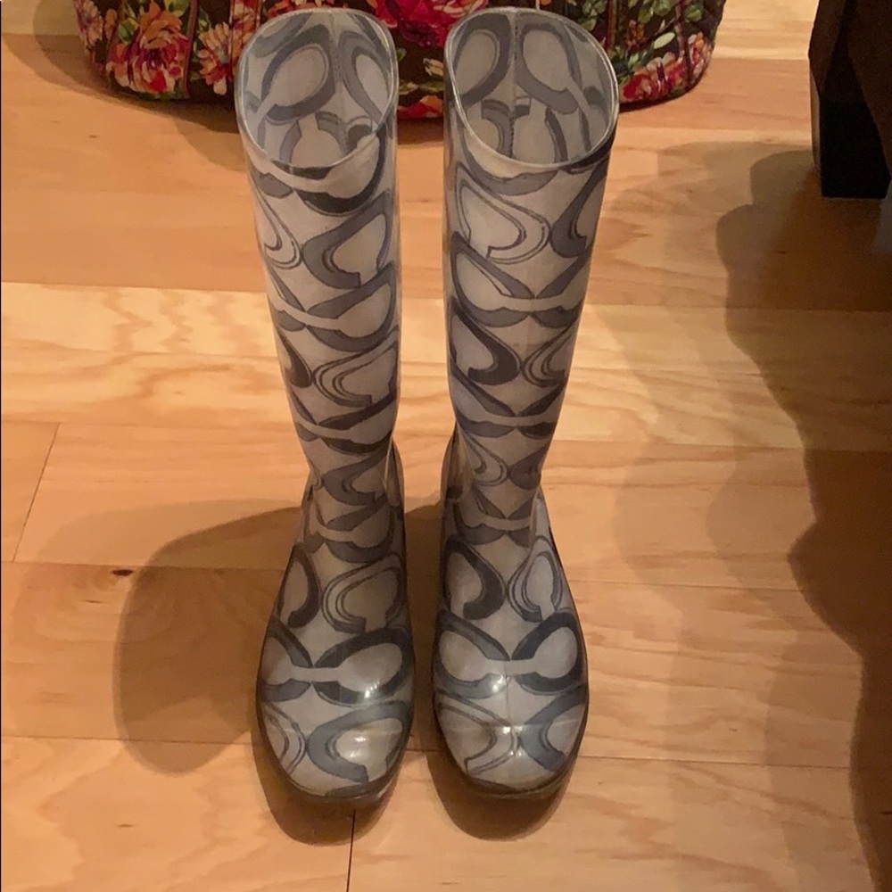 Coach rainboots